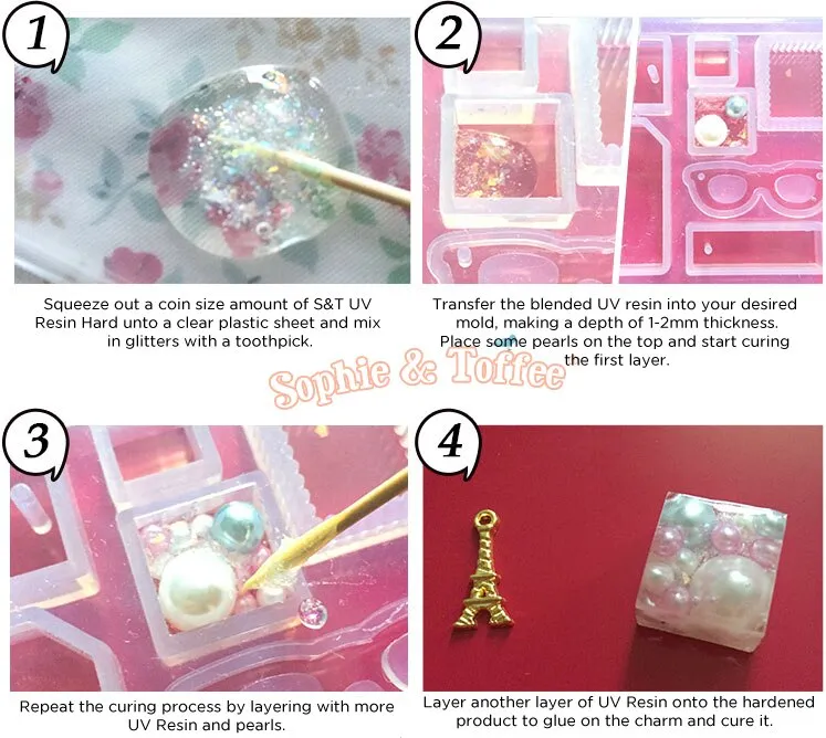 Clear UV Resin Hard/Thin Type - 60g