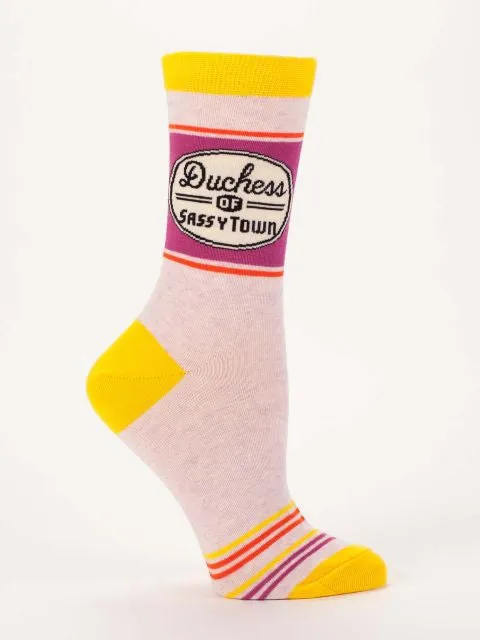 Duchess Of Sassy Town Socks (Women's)