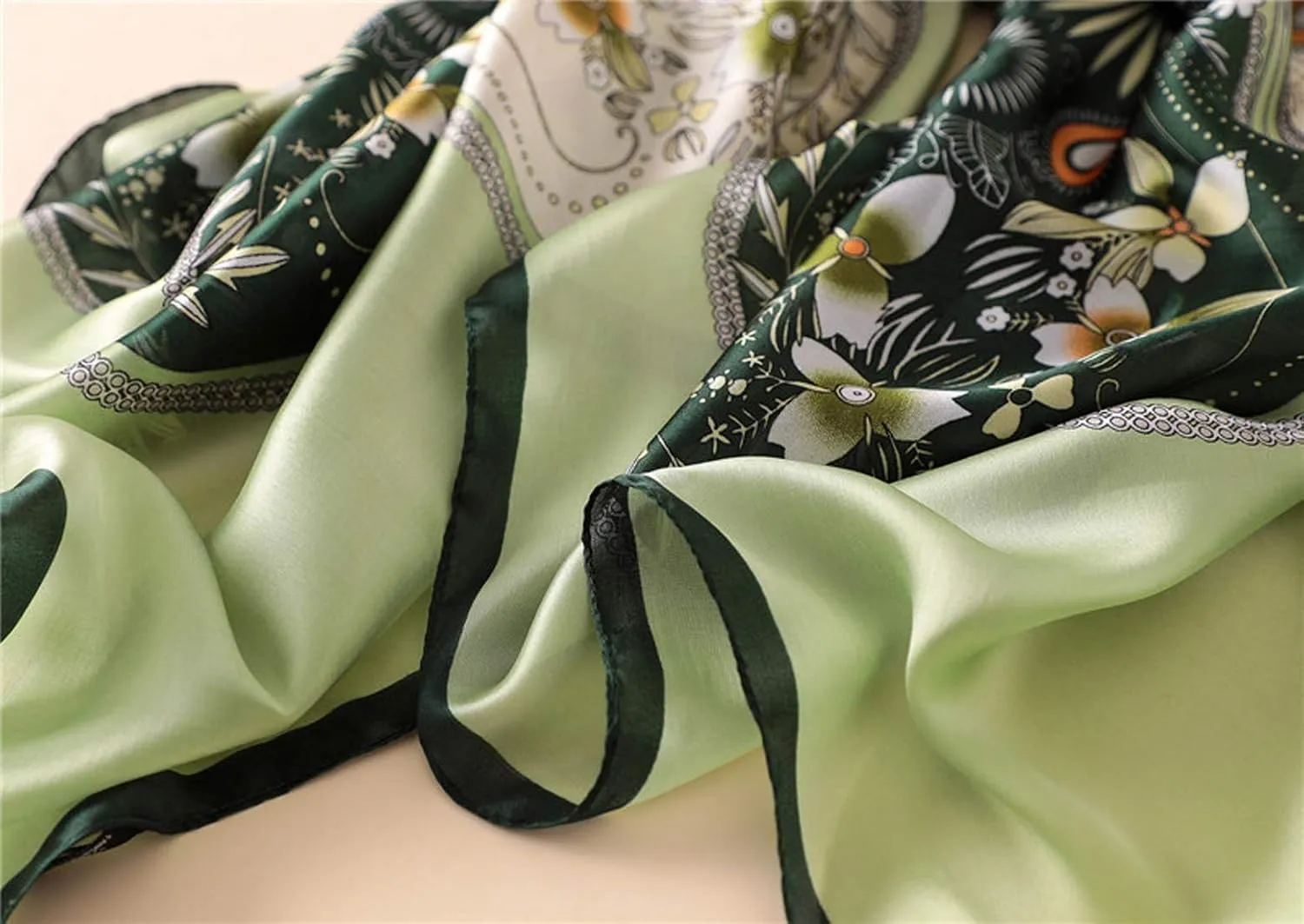 Fashion Scarves Scarf Silk Feeling Scarves Long Lightweight Sunscreen Shawls for Women