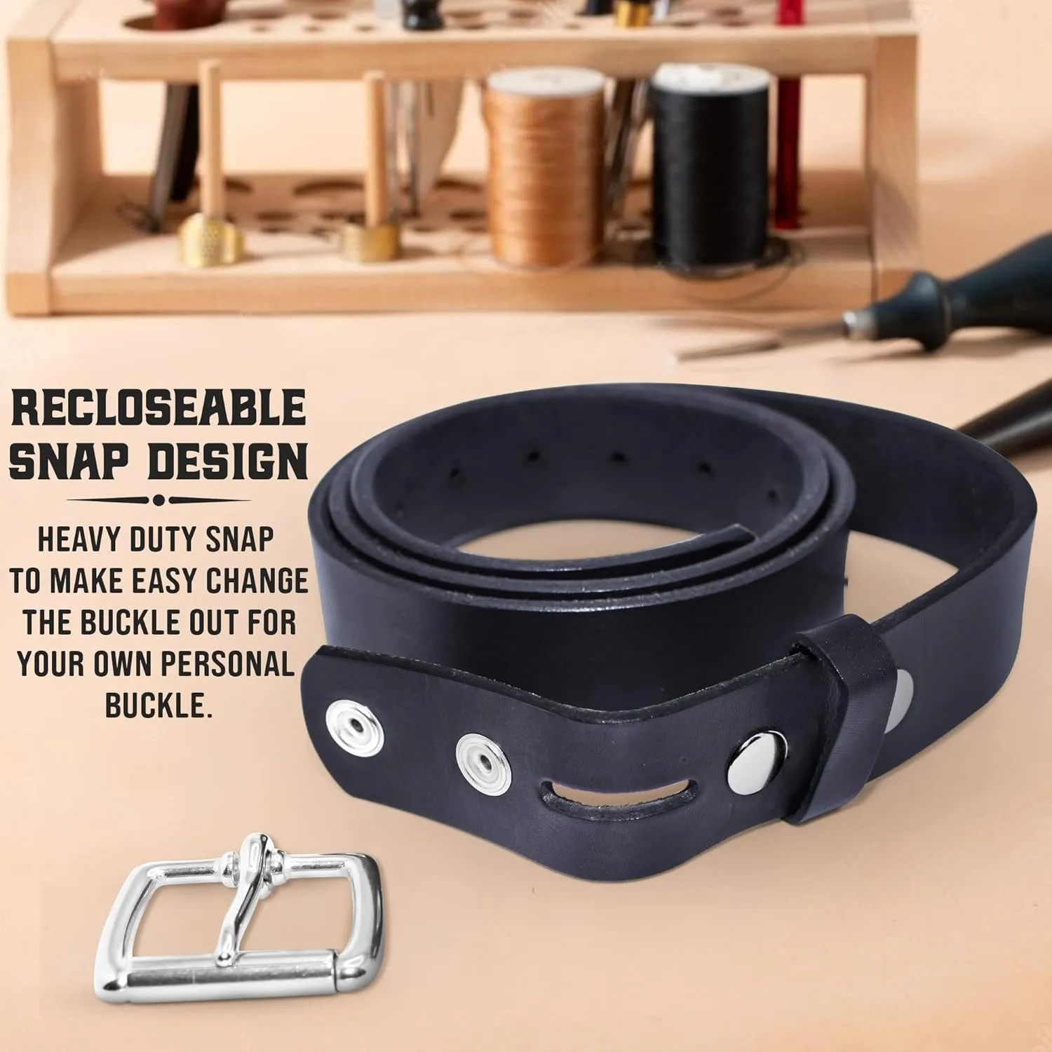 Genuine Veg Oil Tan Full Grain Leather-Mens Belts Leather Handmade By Amish-Heavy Duty Mens Belt 1.5 Wide 9/14 Oz-Made In USA