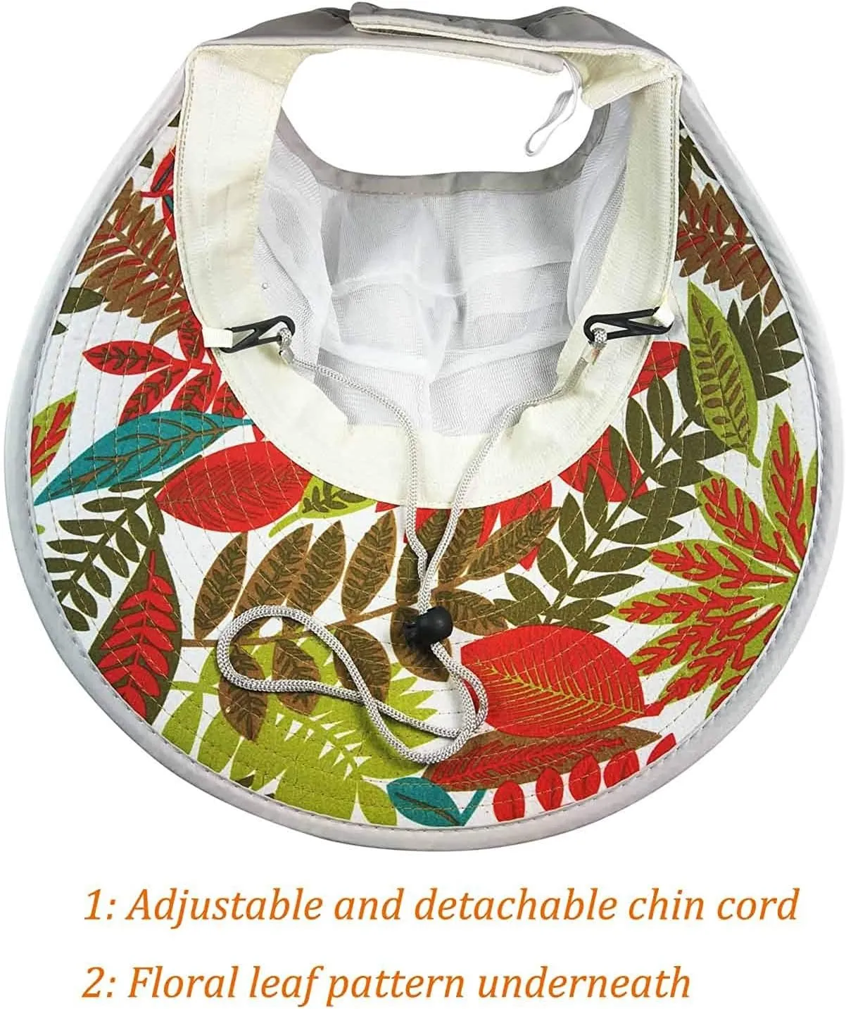 HINDAWI Sun Hats for Women Wide Brim Sun Hat UV Protection Caps Floppy Beach Packable Visor