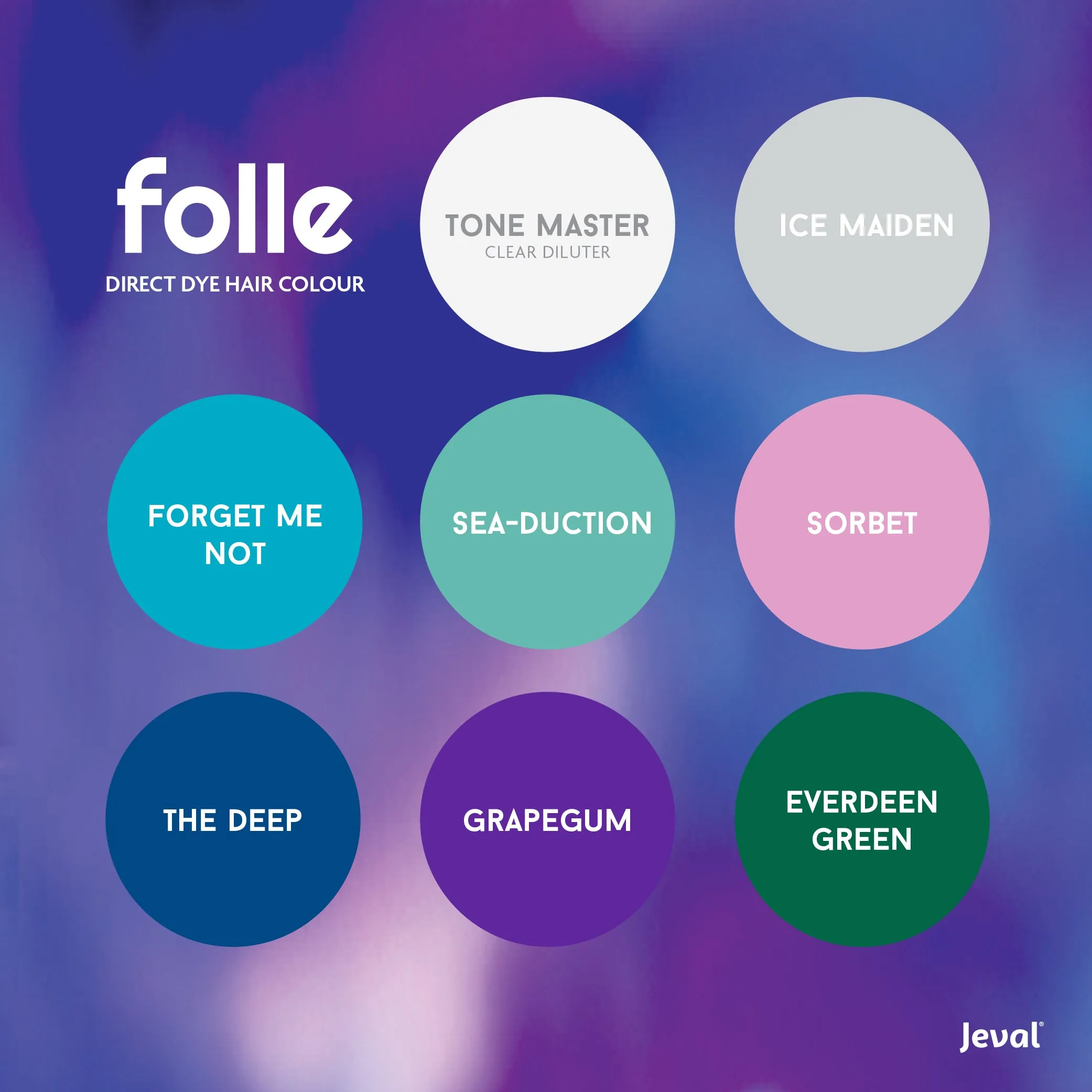 Jeval folle Radium UV Hair Colour 170ml