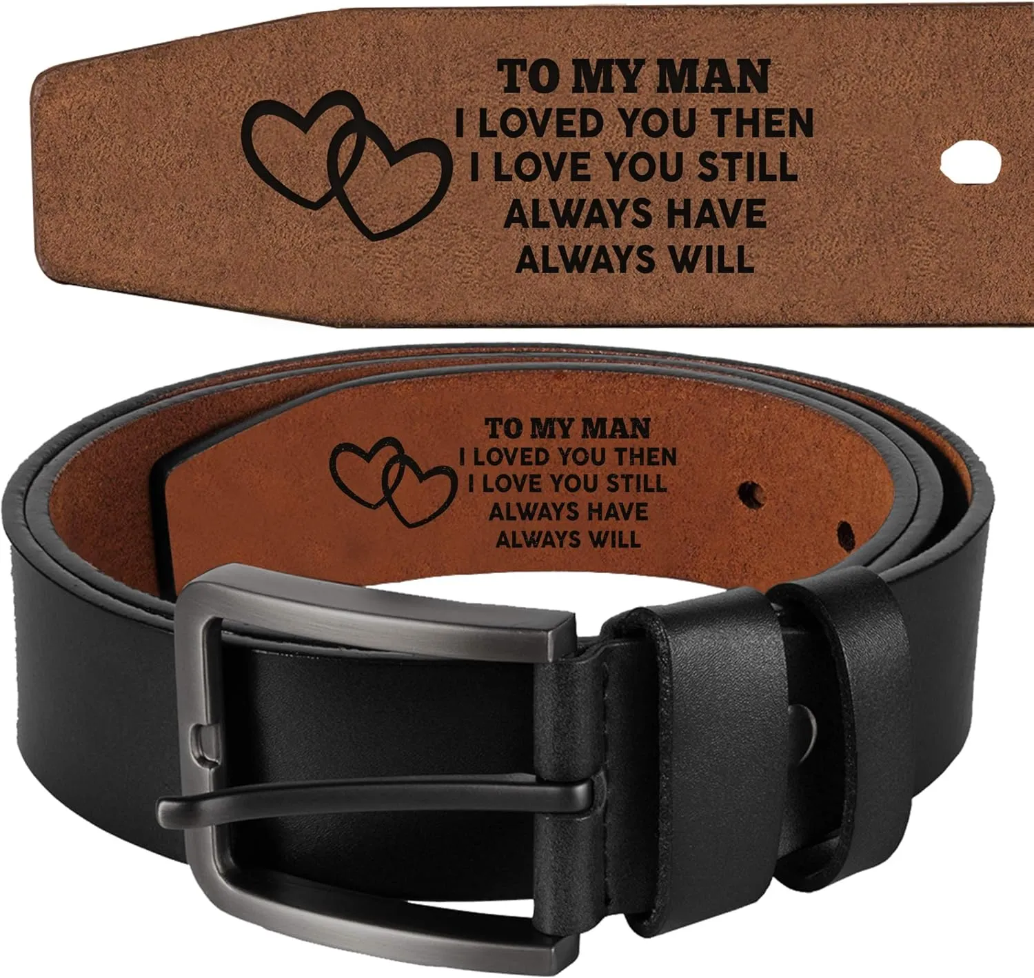 Personalized Gifts For Men, Personalized Belts For Men, Genuine Leather Belts LB50