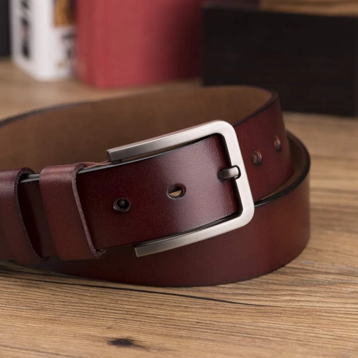 Personalized Gifts For Men, Personalized Belts For Men, Genuine Leather Belts LB50