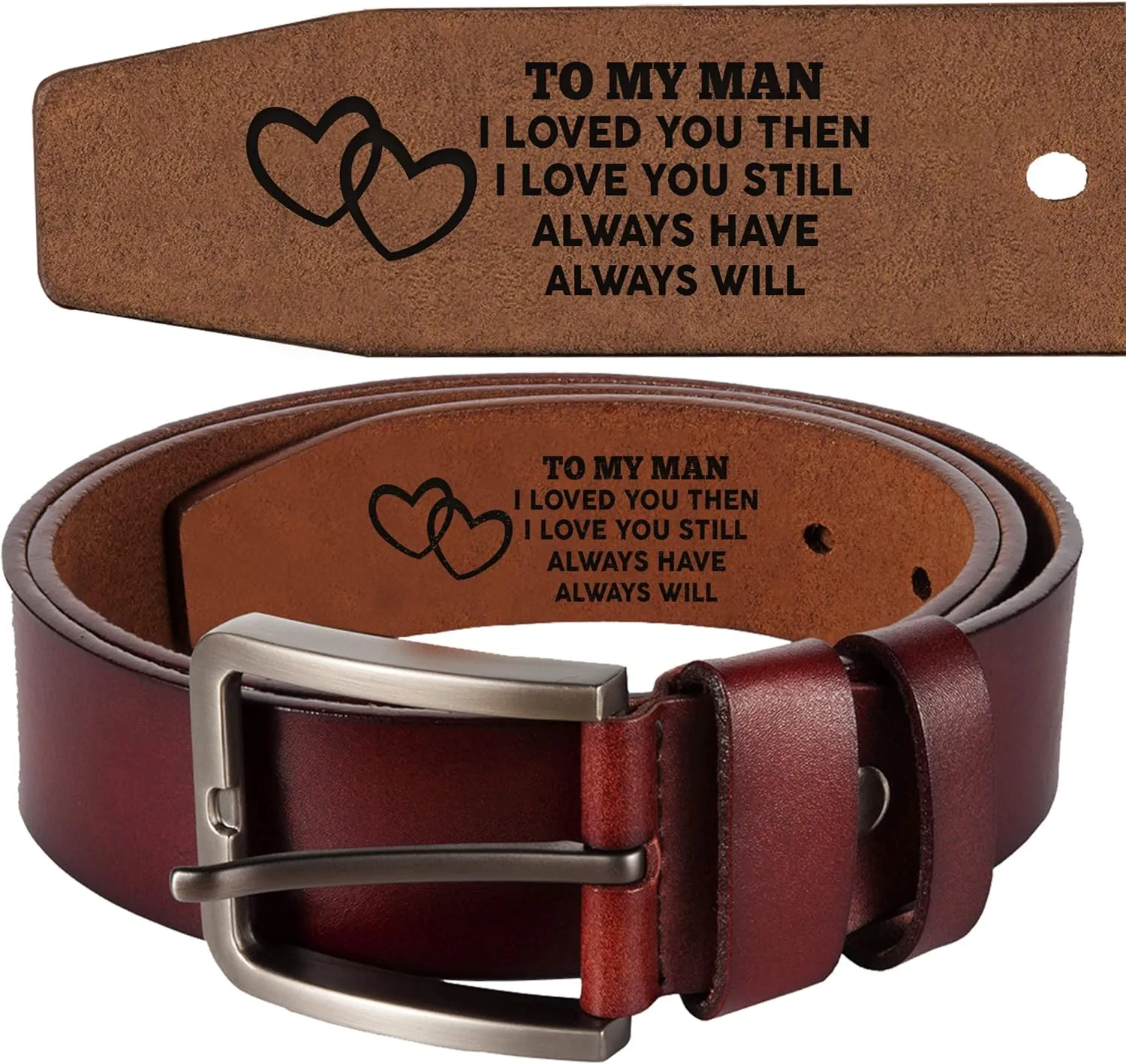 Personalized Gifts For Men, Personalized Belts For Men, Genuine Leather Belts LB50