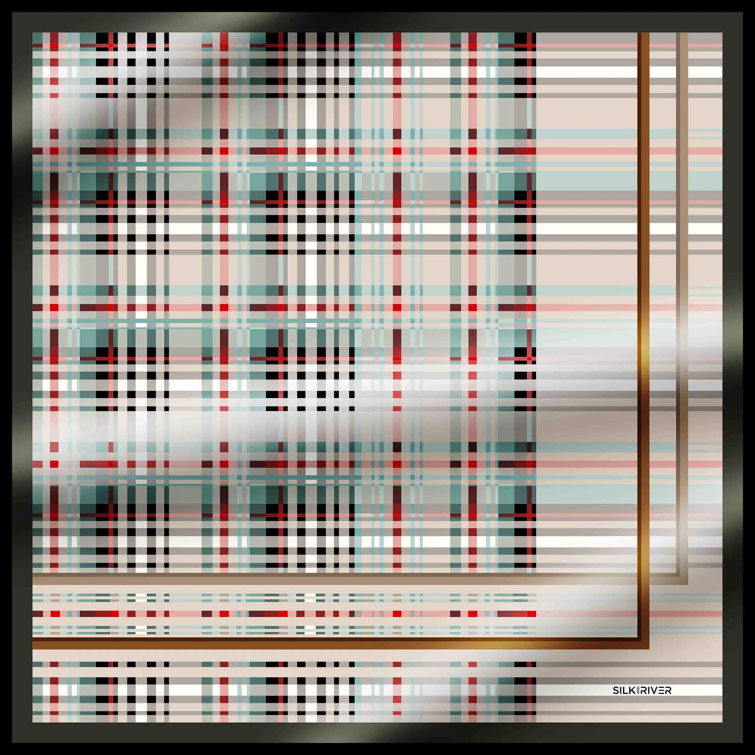 PLAID BEIGE-GREEN-MIX
