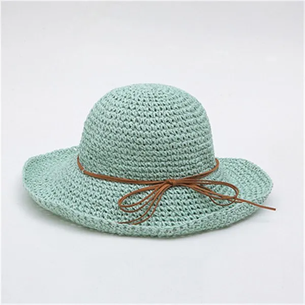 Straw folding wide Brim Sun Hat