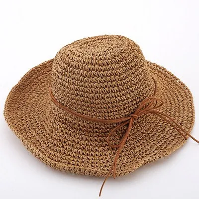 Straw folding wide Brim Sun Hat