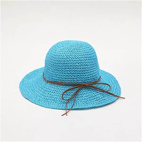 Straw folding wide Brim Sun Hat