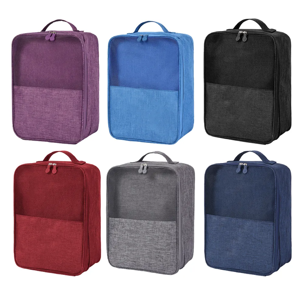 Travel Shoe Bag with Multiple Compartments