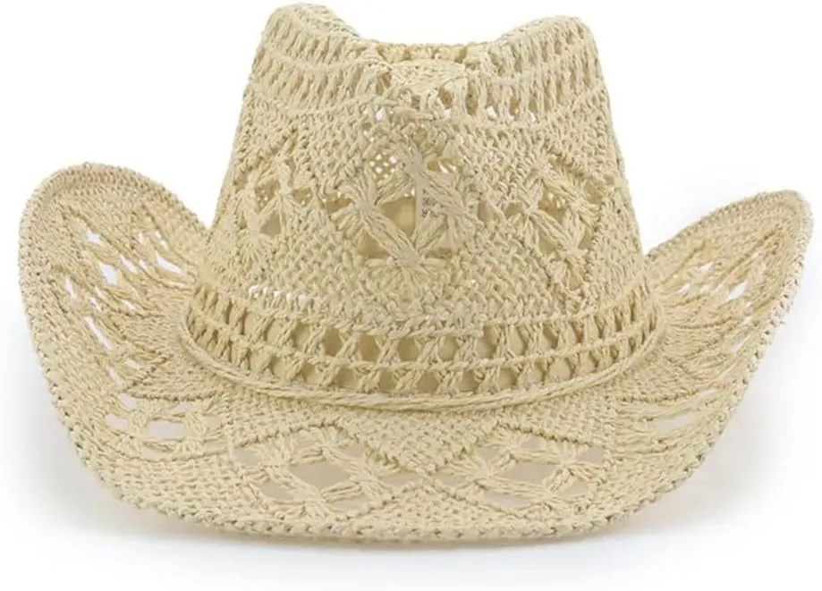 Women Summer Hats Sun Hats Western Cowboy Panama Wide Brim Men Women Casual Vintage Hats